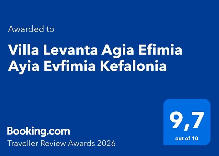 Levanta Agia Efimia Ayia Evfimia Kefalonia Willa